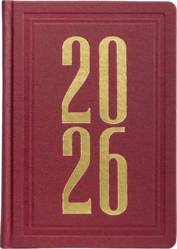 ECE AJANDASI AŞİYAN 2026 Bordo - Sayfada 2 Günlük 13x18 - Image 1