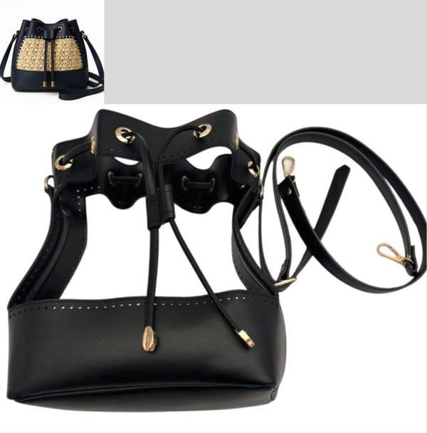 Angel Çanta Aksesuar Torba Model Çanta Yapım Aparatı Siyah Renk Light Gold Metalli - Image 1