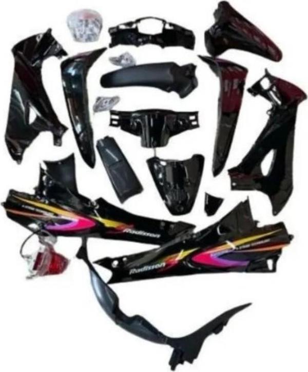 Motoran Torro Kaporta Seti Siyah (Far Stop Dahil) - Image 1