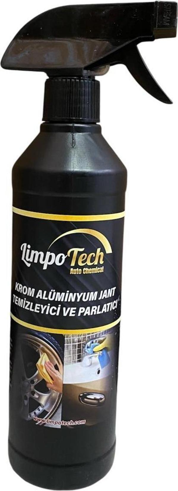 LİMPOTECH KROM ALÜMİNYUM JANT TEMİZLEYİCİ VE PARLATICI 500ML - Image 1