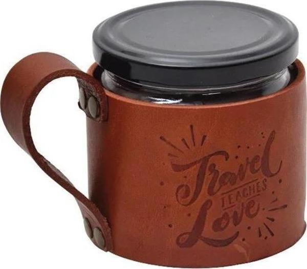 CAMPOUT DERİ KUPA TRAVEL TEACHES LOVE - Image 1