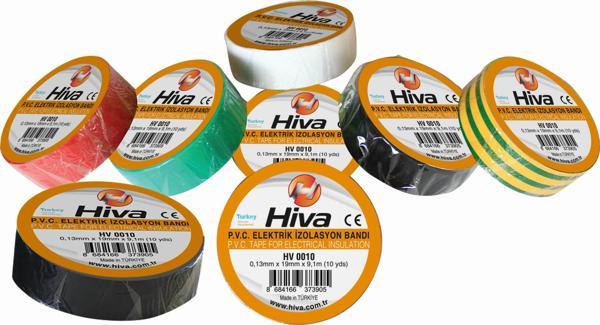 HV0010 – PVC Elektrik İzolasyon Bandı (Siyah / 10’lu Paket) - Image 1