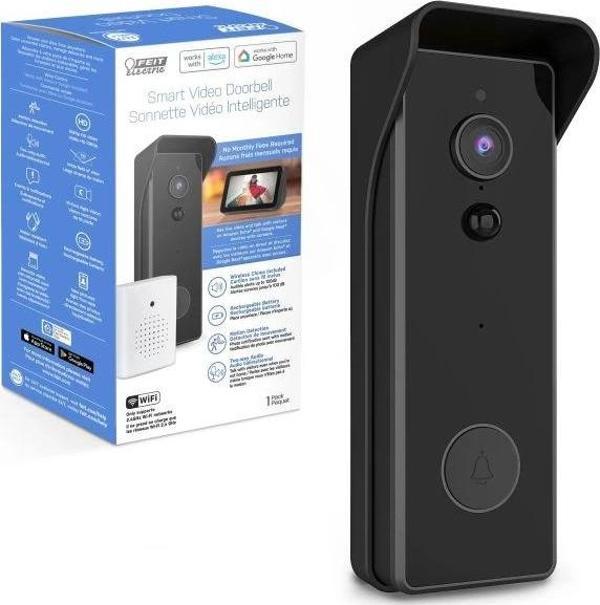 Feit Electric Akıllı Kapı Zili  Wi-Fi Kamera - Image 1