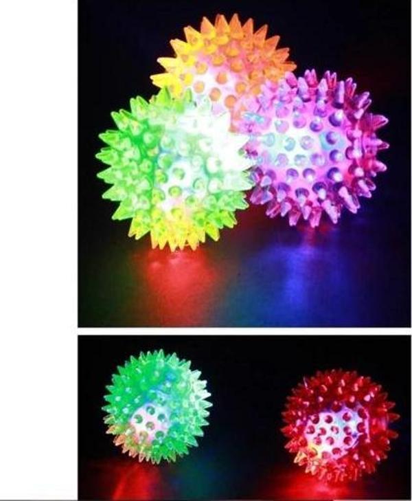 Kirpi Dikenli Işıklı Top - Image 1