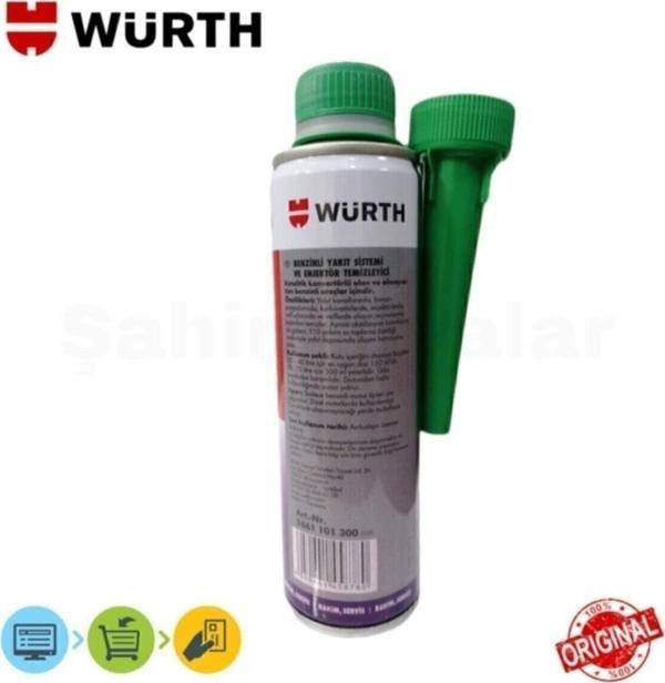 Würth Benzinli Yakıt Sistemi Ve Enjektör Temizleyici 300Ml - Image 1