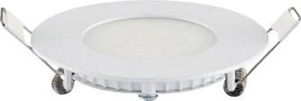 HOROZ Slim-3 3w BEYAZ Yuvarlak Led Panel Spot Beyaz Kasa 6400k Sıva Altı S.A. 220v IP20 - Image 1