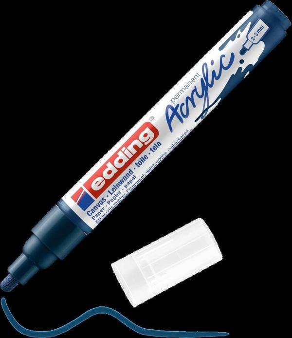 Supertrend 5100 Akrilik Boyama Markörü 2-3 mm GECE MAVİSİ - Image 1