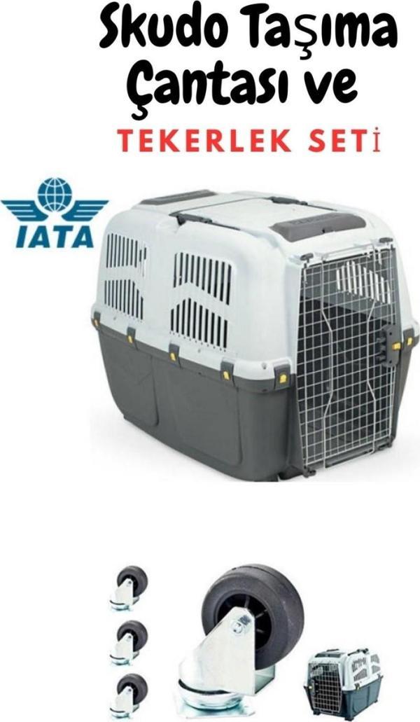 Skudo 7 Taşıma Kafesi Ve Tekerlek Seti Birlikte - Image 1