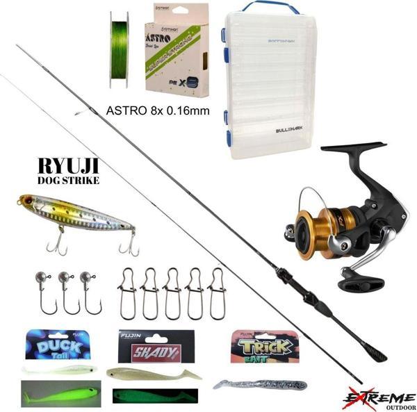 Shimano Fx 4000 Ryuji Aero 270 cm 4-35 Gr Spin Olta Seti - Image 1