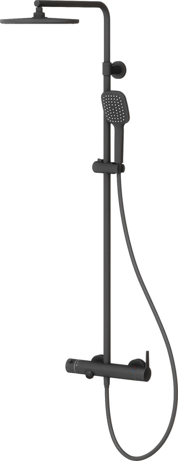 Estella Mix 3 Yönlü Duş Kolonu-Siyah - Image 1