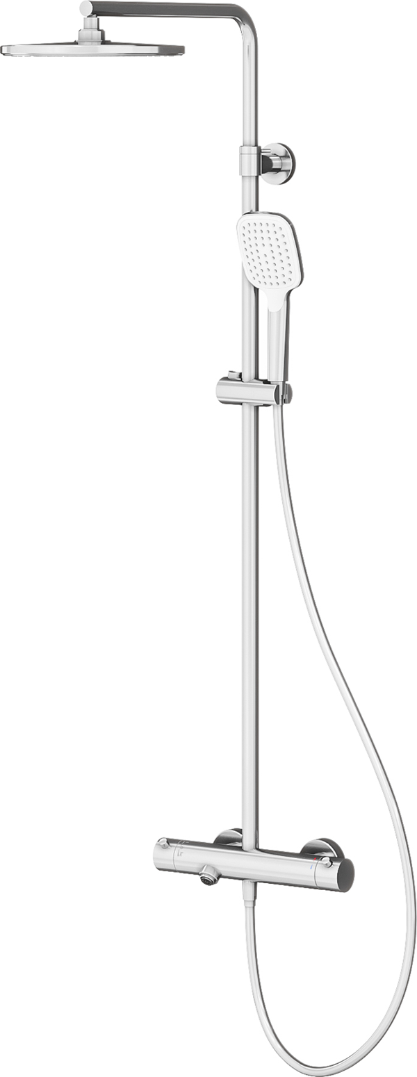Estella Termostatik 3 Yönlü Duş Kolonu-Krom - Image 1