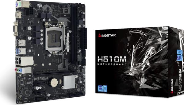 Biostar H510MHP Ddr4 3200Mhz M2 Hdmı Vga Ses Ethernet 10.11.Nesil 1200 Pin Anakart - Image 1