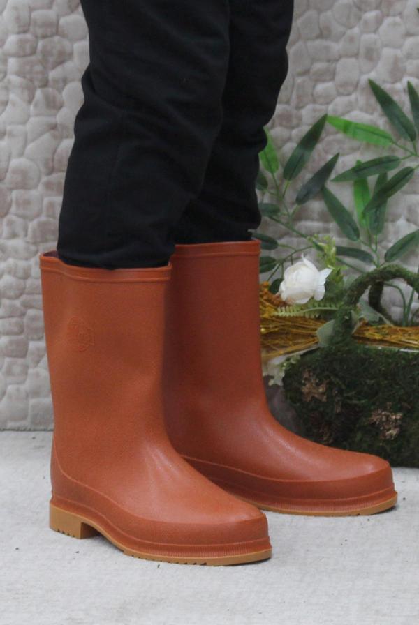 Fort Ulaş Su Geçirmez Soğuga Dayanıklı Kauçuk Kısa Konç Çizme Balıkçı Çiftci İnşaat Oto Yıkamacı Çizme - Image 1