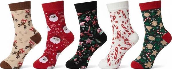 Kokulu Noel, Yılbaşı Çorabı 5 Çift - Image 1