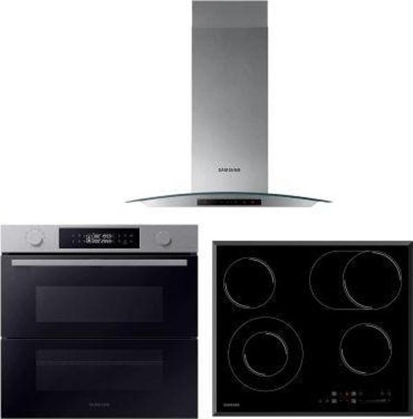 SAMSUNG ANKASTRE SET (ANKASTRE DAVLUMBAZ NK24C5070DS + ANKASTRE FIRIN NV7B4520ZAS + OCAK CTR164NC01) - Image 1