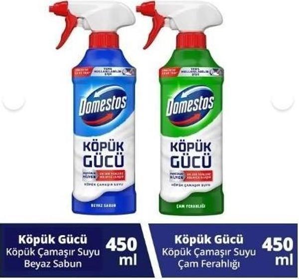 Domestos Köpük Gücü Çam Ferahlığı 450 ml Köpük Gücü Beyaz Sabun 450 ml - Image 1