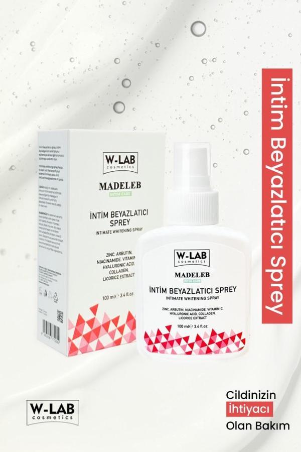 W-Lab Kozmetik İntim Beyazlatıcı Sprey 100 ML - Image 1