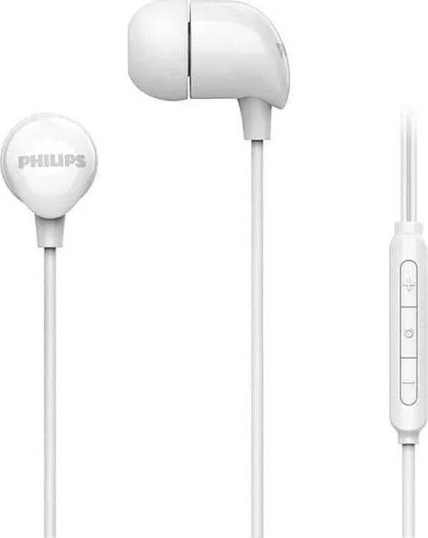 Philips TAE2146WT/00 Kablolu Kulak Içi Kulaklık- Beyaz - Image 1