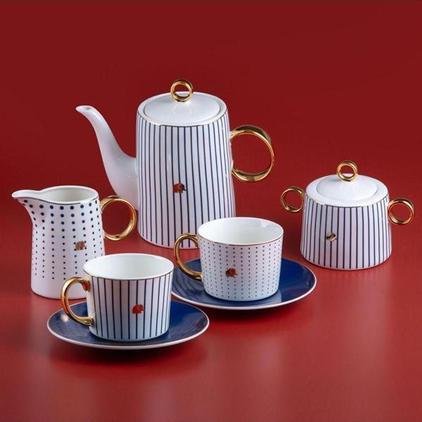 Navy 15 Parça Çay Ve Kahve Seti Yni Tsrm718675 - Image 1