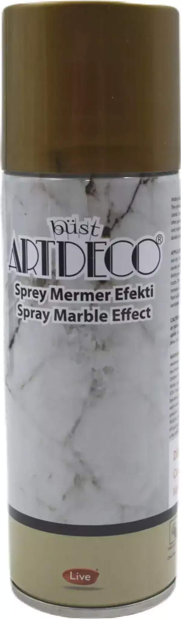 Artdeco 200 ml Sprey Mermer Efekti Altın / 990 - Image 1