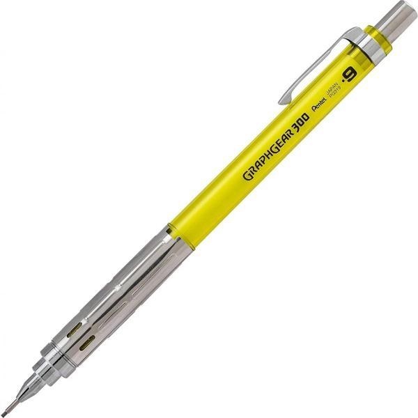 Pentel GraphGear 300 0.9 mm Mekanik Kurşun Kalem - Sarı - Image 1