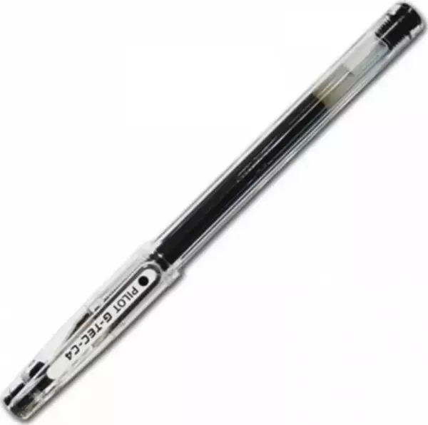 Pilot  G-Tec C4 0.4mm Kapaklı Jel Kalem Siyah - Image 1