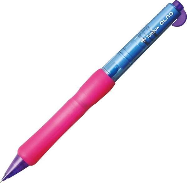 Tombow OLNO Body Knock 0.5mm Mekanik Kurşun Kalem Berry Grape / SH-OL88 - Image 1