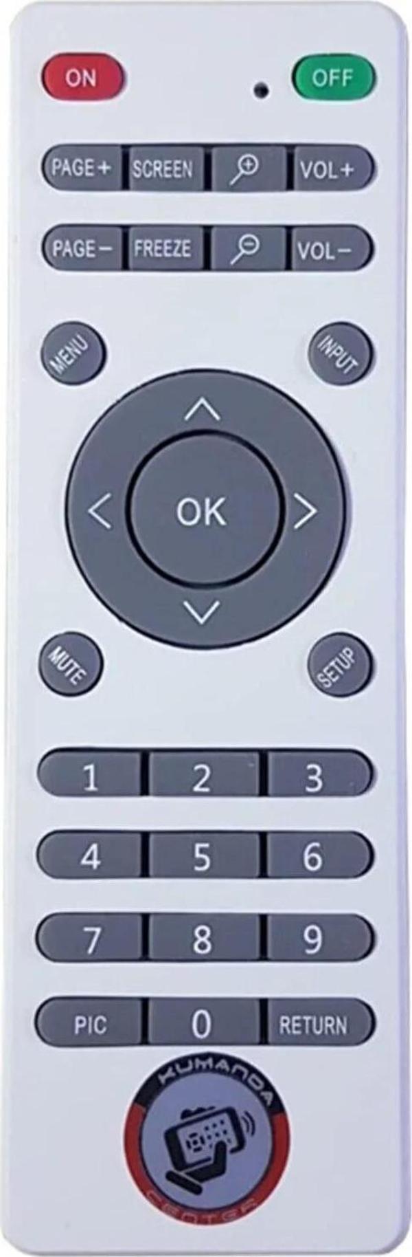 Casio XJ-A130, XJ-A135, XJ-A140, XJ-A145, XJ-A150, XJ-A155, XJ-A230, XJ-A235 YT-100 Projeksiyon Kumandası - Image 1