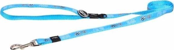 Rogz Fancy Dress Lijn XL Turq Paw Gezdirme Tasması - Image 1