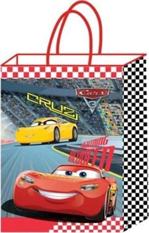 Balonevi Cars Karton Poşet Saplı 18X24 - 5 adet - Image 1