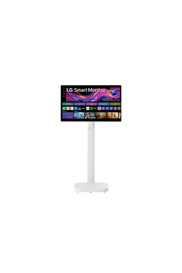 LG 31.5" Swing 32U889Sa-W 5Ms 4K Uhd Ips Dokunmatik Tekerlekli Standlı Smart Monitör - Image 1