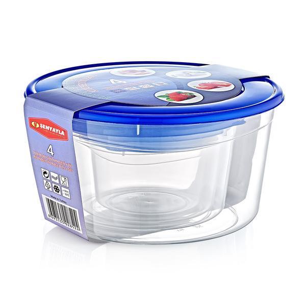 4'lü Derin Saklama Kabı Seti - Image 1