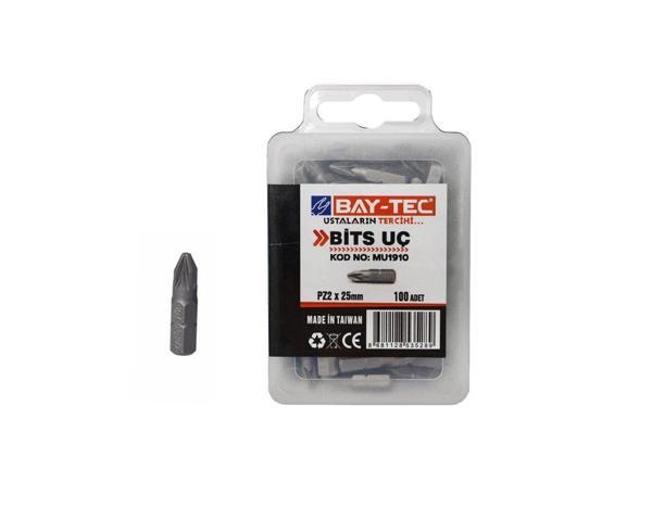 Kare Bits Uç Pozidriv PZ 2x25 MU1910-10 adet - Image 1
