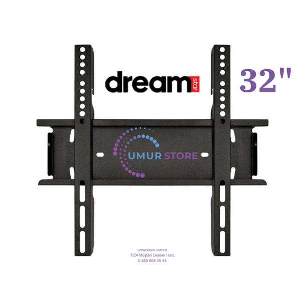 Beko B32 D 696 B 32”, 39”, 40” Uyumlu Lcd Led TV Sabit Duvar Askı Aparatı - Image 1