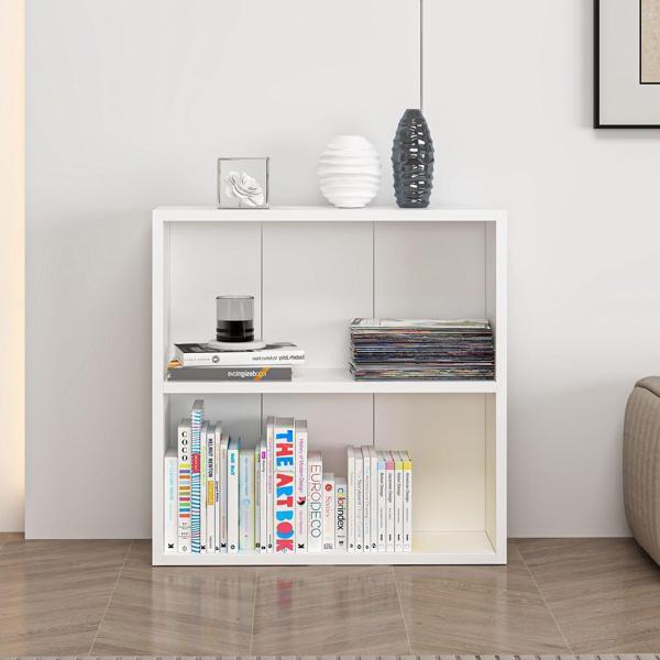 Adel 1 Raflı Kitaplık - Beyaz - Image 1