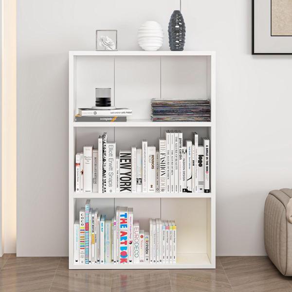 Adel 2 Raflı Kitaplık - Beyaz - Image 1