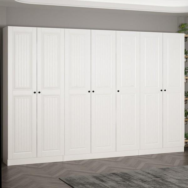 Minar Kale 210 Cm 7 Kapaklı 5B Raf Portmanto Byz Mbr İlkbahar Byz - Image 1