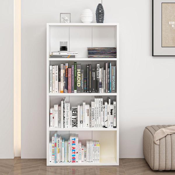 Adel 3 Raflı Kitaplık - Beyaz - Image 1