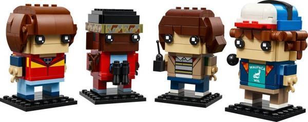 LEGO 40801  Stranger Things Mike, Dustin, Lucas ve Will Figürleri - Image 1