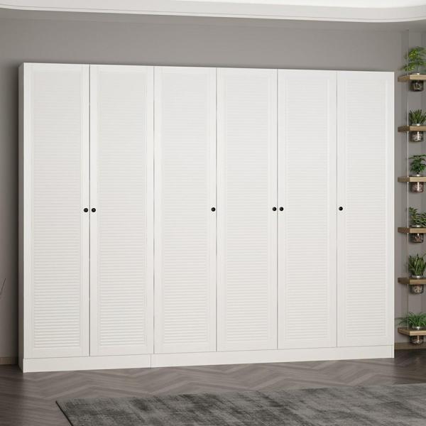 Minar Kale 210 Cm 6 Kapaklı 4B Raf Portmanto Byz Mbr Panjur Byz - Image 1