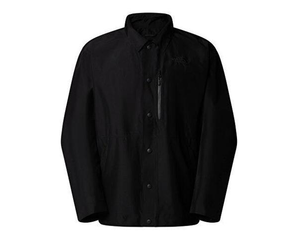 The North Face U Nse Tech Overshirt Unisex Outdoor Ceket NF0A8DTWJK31 Siyah - Image 1