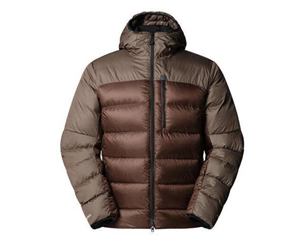The North Face M Hke Kalix Down Hooded Jacket Erkek Outdoor Montu (700 Dolgu Kaz Tüyü) NF0A8D1Y1OI1 Kahverengi - Image 1