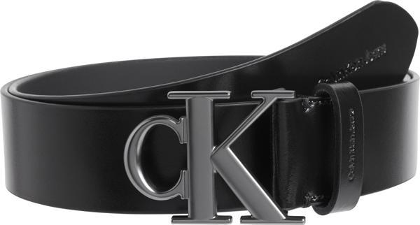 MONO ROUND PLAQUE LTHR BELT 40MM - Image 1