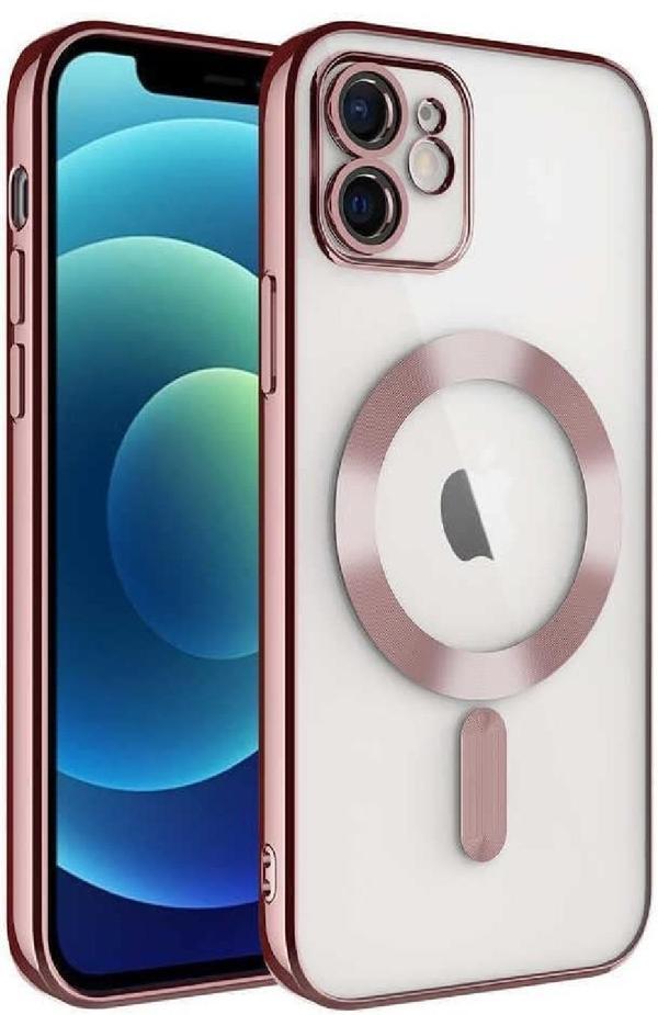 Silikon Kılıf iPhone 11 Pro Max için, Pembe Renk, Kablosuz Şarj Uyumlu, Darbe Korumalı Kapak - Image 1