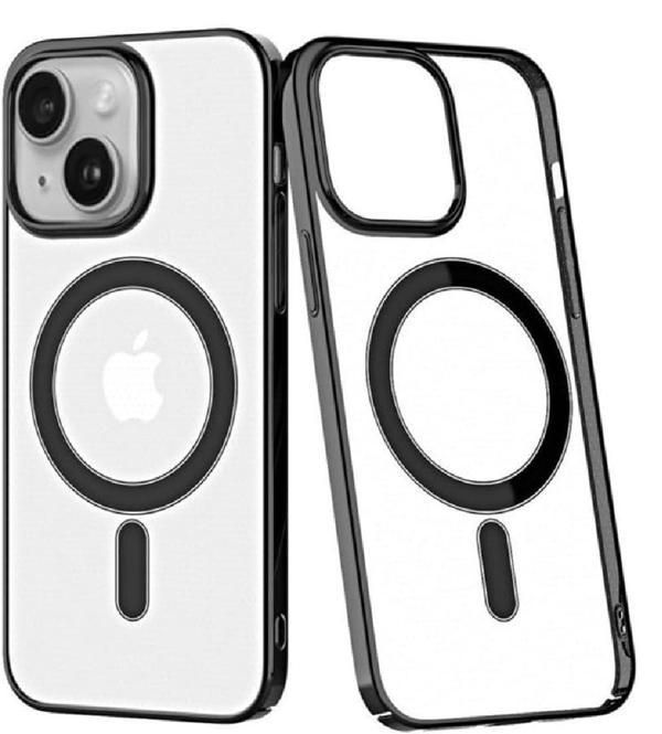 Element MagneticSafe Uyumlu iPhone 14 Plus için Sert Koruyucu Telefon Kılıfı, Lacivert - Image 1