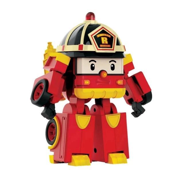 BFS   Sesli ve Işıklı Robocar Poli Büyük Transforming Robot Roy - Image 1