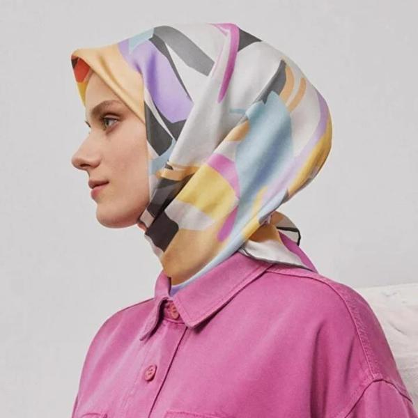 Armine E25YA9328D02 84 Dj Saf İpek Eşarp 9328D (T) - Image 1