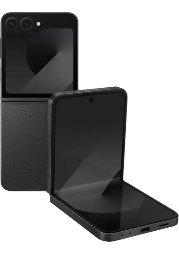 Samsung Galaxy Z Flip6 256 GB 12 GB Ram (Samsung Türkiye Garantili) Siyah - Image 1