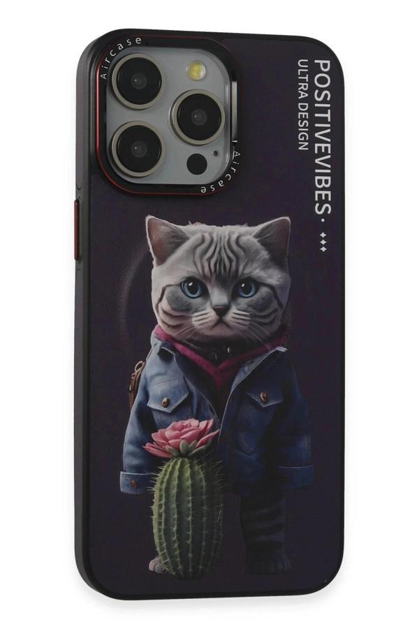 iPhone 14 Pro Fun Magsafe Kapak - Derin Mor-(5796) - Image 1