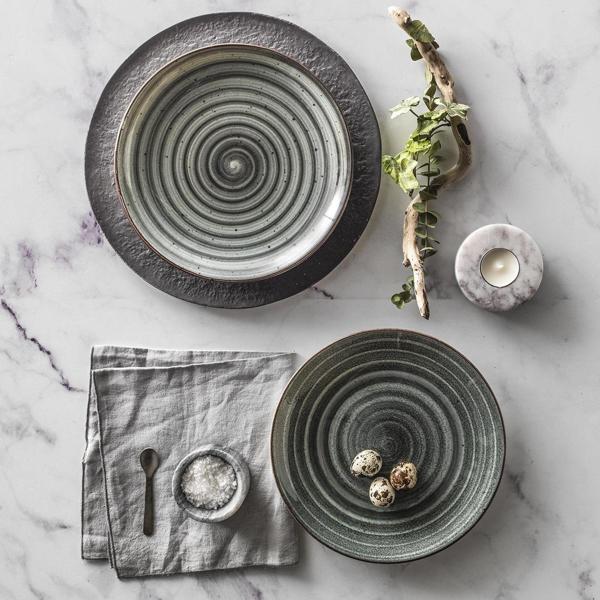 GÜRAL PORSELEN Avanos 21 Cm Bone Düz Tabak - Image 1